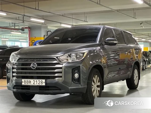 Ssangyong The New Rexton Sport 2021 Серый из Кореи