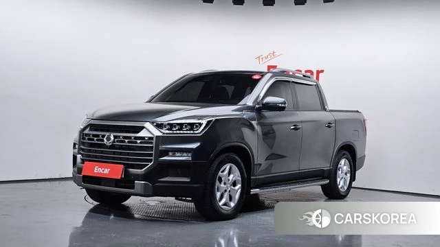 Ssangyong The New Rexton Sport 2024 Серый из Кореи