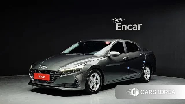 Hyundai Avante (CN7) 2020 Серый из Кореи