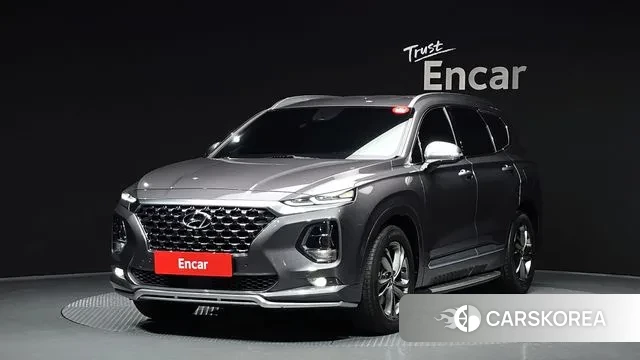 Hyundai Santa Fe TM 2019 Серый из Кореи