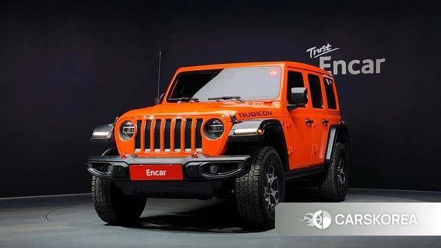 Jeep Wrangler (JL) 2019 Оранжевый из Кореи