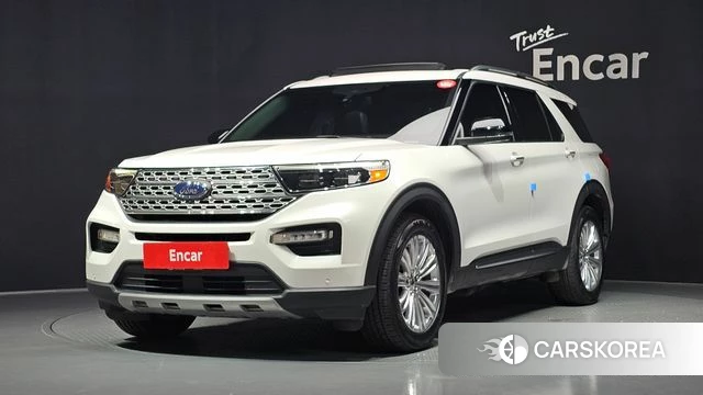 Ford Explorer 6th Generation 2021 Белый из Кореи
