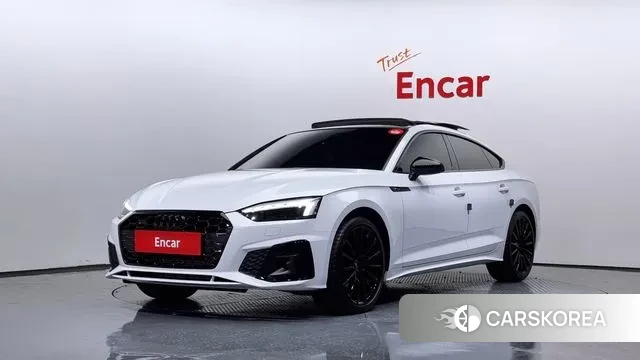 Audi A5 (F5) 2023 Белый из Кореи