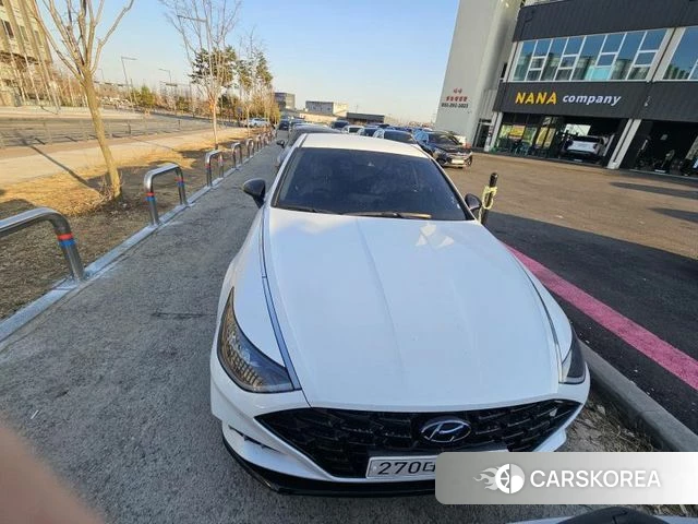 Hyundai Sonata (DN8) 2021 Черный из Кореи