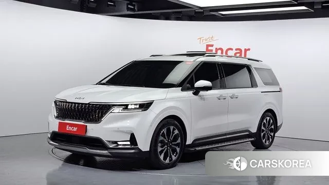 Kia Carnival 4th generation 2021 Белый из Кореи