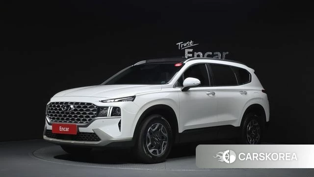 Hyundai The New Santa Fe 2021 Белый из Кореи