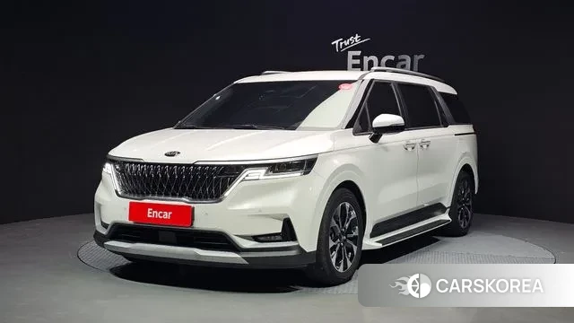 Kia Carnival 4th generation 2021 Белый из Кореи