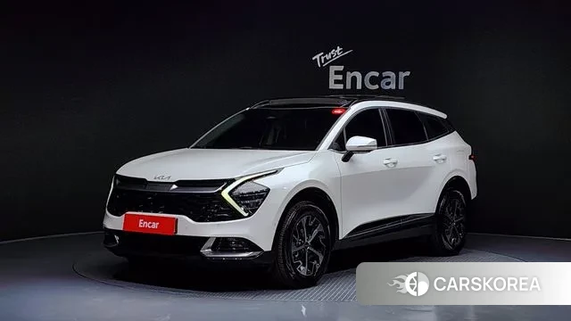 Kia Sportage 5th Generation Hybrid 2021 Белый из Кореи