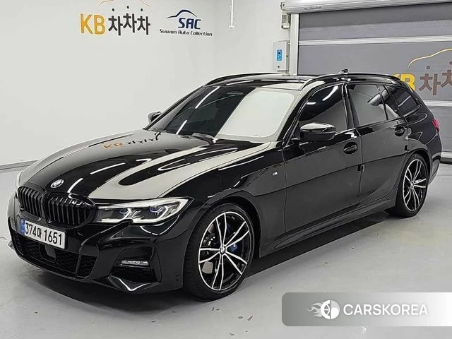 BMW 3 Series (G20) 2022 Черный из Кореи