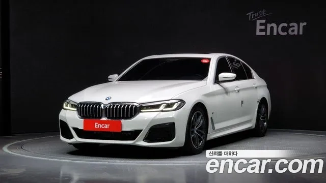 BMW 5 Series (G30) 2022 Белый из Кореи