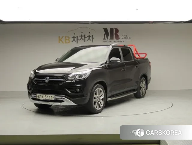 Ssangyong Rexton Sports 2018 Черный из Кореи