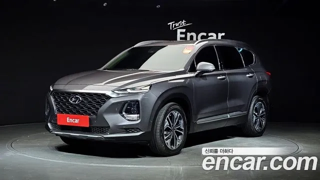 Hyundai Santa Fe TM 2018 Серый из Кореи