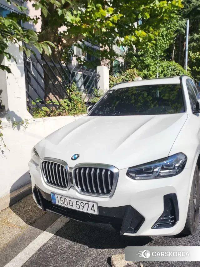 BMW X3 (G01) 2024 Белый из Кореи