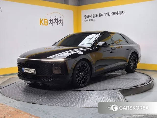 Hyundai Grandeur Hybrid (GN7) 2023 Черный из Кореи