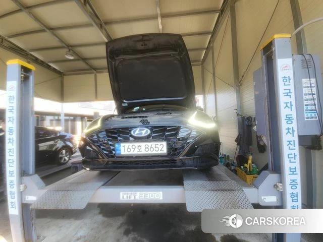 Hyundai Sonata (DN8) 2022 Черный из Кореи