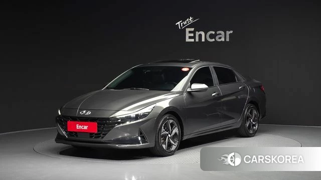 Hyundai Avante (CN7) 2021 Серый из Кореи