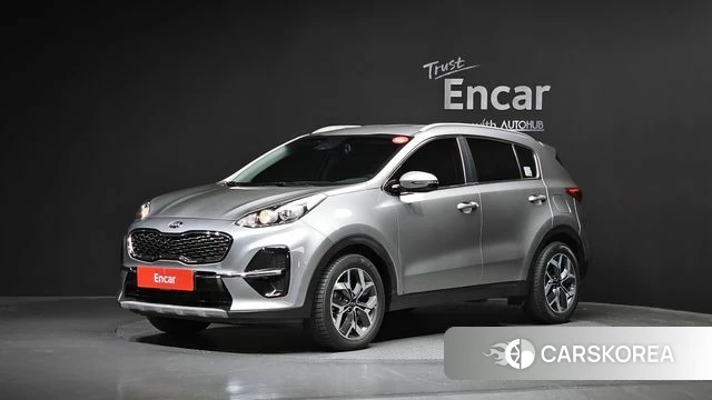 Kia Sportage The Bold 2020 Серебристо-серый из Кореи
