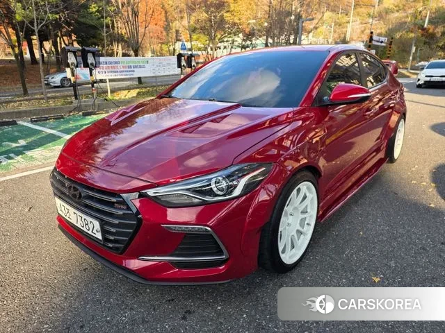 Hyundai Avante AD 2018 Фиолетовый из Кореи