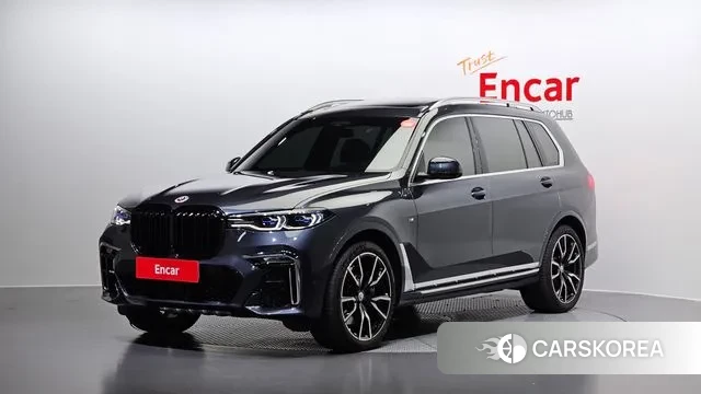 BMW X7 (G07) 2021 Серый из Кореи