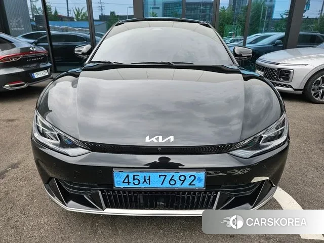 Kia EV6 2022 Черный из Кореи