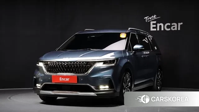 Kia Carnival 4th generation 2022 Синий нефрит из Кореи