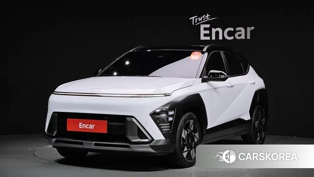 Hyundai Kona Hybrid (SX2) 2023 Белый из Кореи