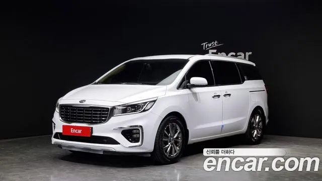 Kia The New Carnival 2020 Белый из Кореи