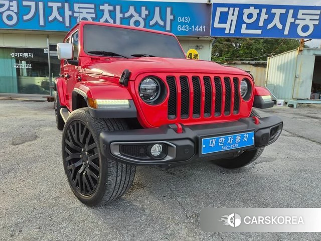 Jeep Wrangler (JL) 2021 Красный из Кореи
