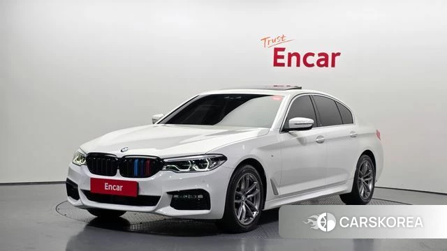 BMW 5 Series (G30) 2018 Белый из Кореи