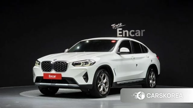 BMW X4 (G02) 2021 Белый из Кореи