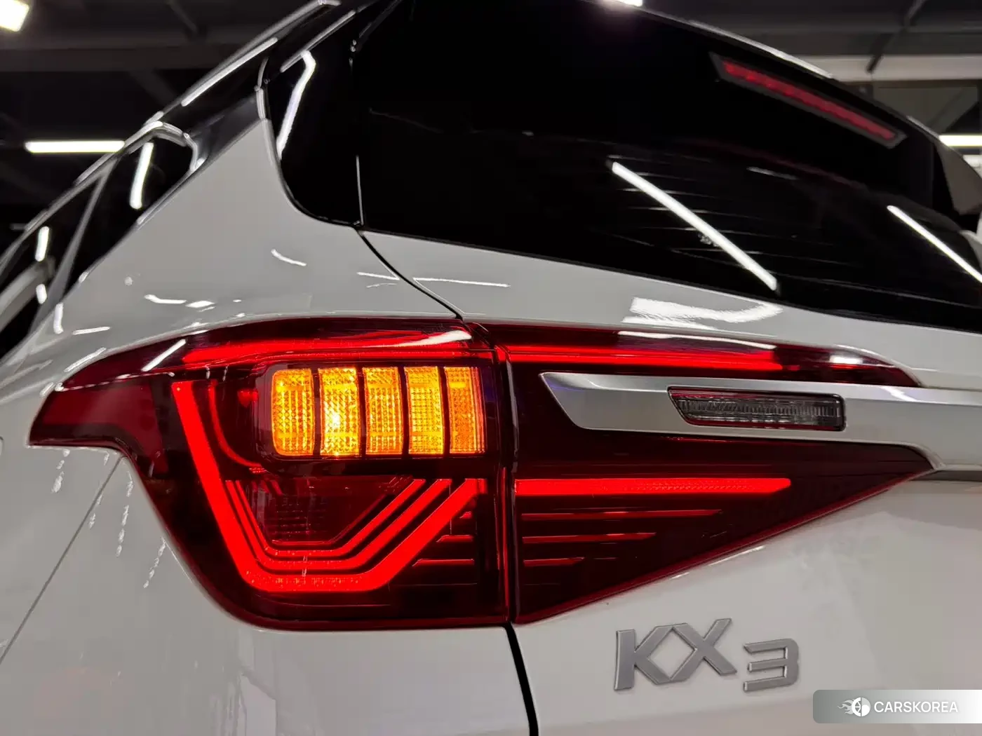 Kia KX3 2023 Белый из Китая