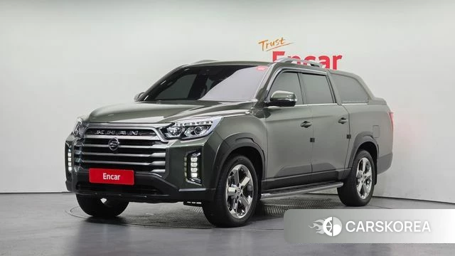 Ssangyong The New Rexton Sports Cannes 2021 Зеленый из Кореи