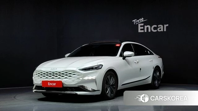 Kia K8 2022 Белый из Кореи