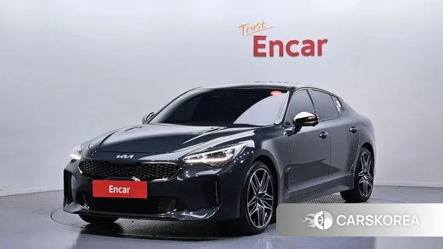 Kia Stinger Meister 2023 Темно-зеленый из Кореи