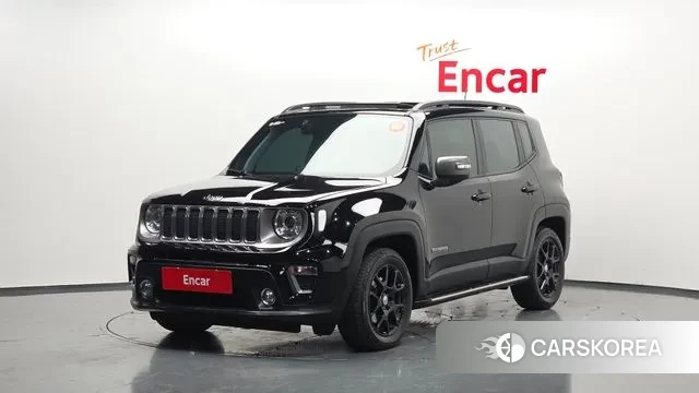 Jeep Renegade 2019 Черный из Кореи