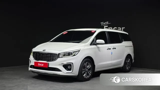 Kia The New Carnival 2018 Белый из Кореи