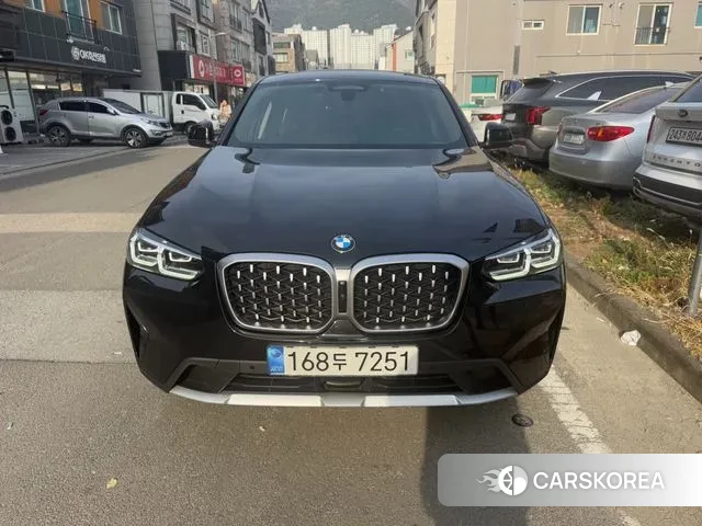 BMW X4 (G02) 2023 Черный из Кореи