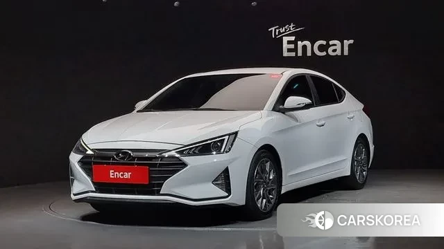Hyundai The New Avante AD 2019 Белый из Кореи