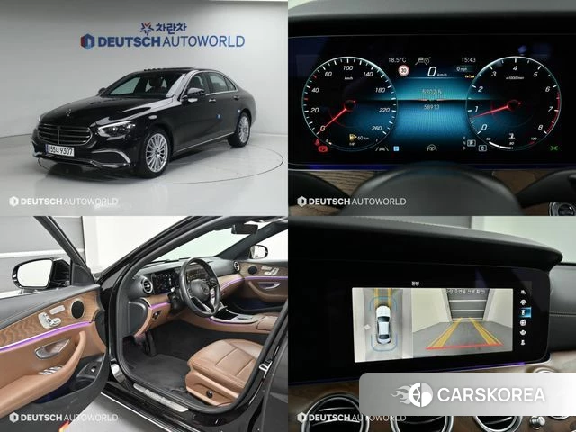 Mercedes-Benz E-Class W213 2023 Черный из Кореи