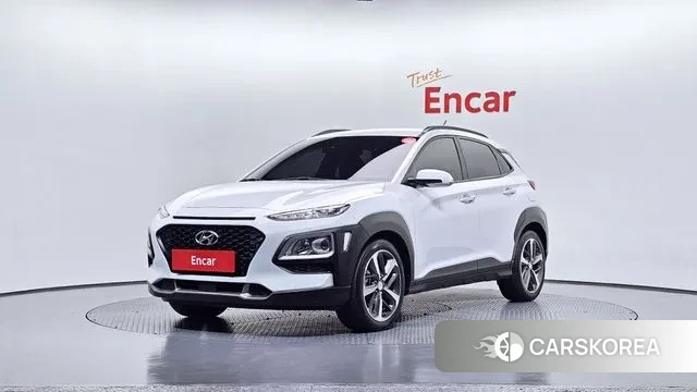 Hyundai Kona 2018 Белый из Кореи