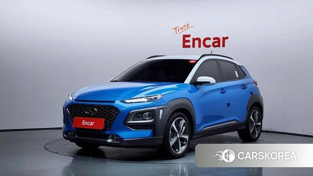Hyundai Kona 2018 Синий из Кореи