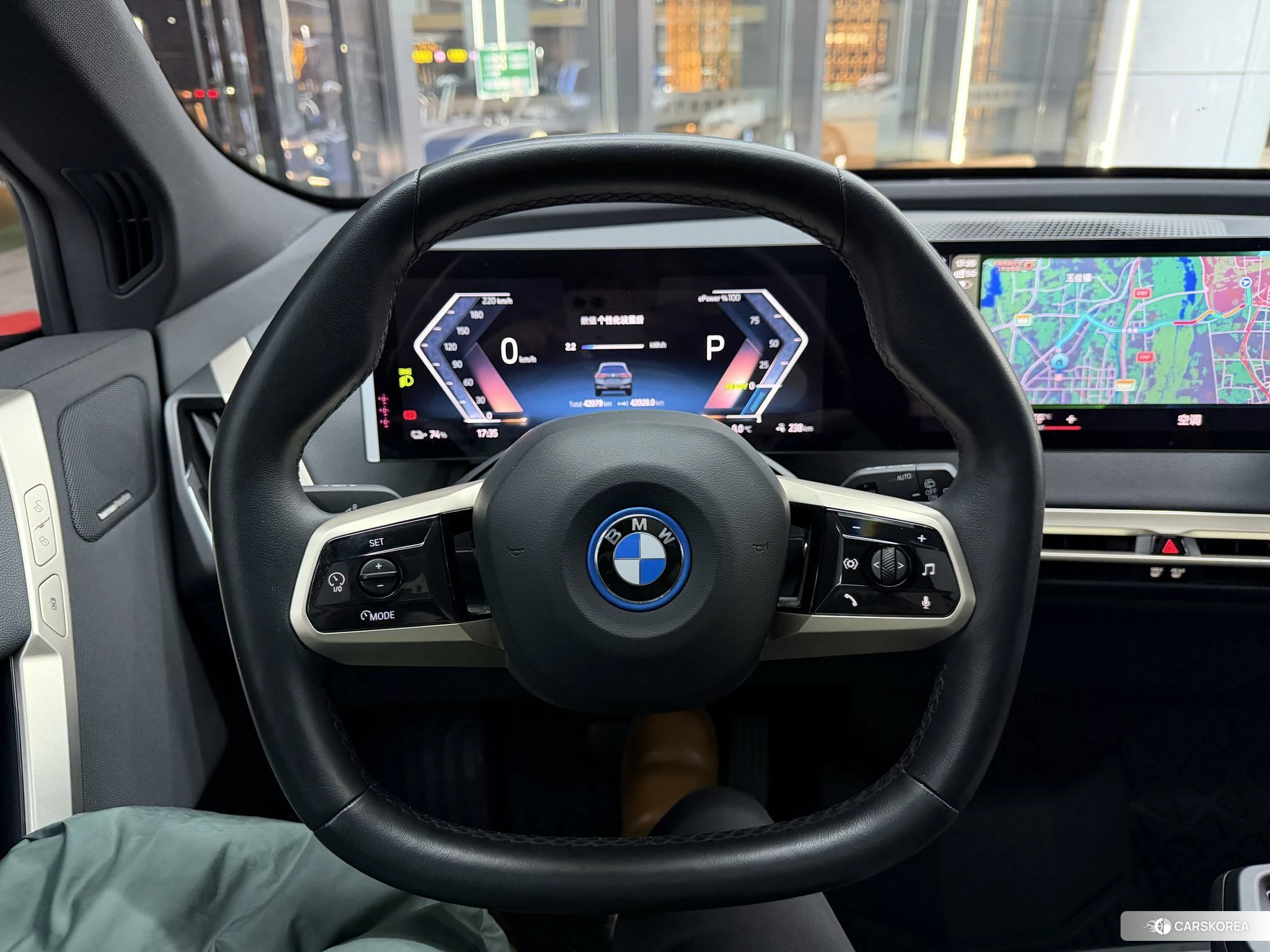 BMW iX 2022 Синий из Китая