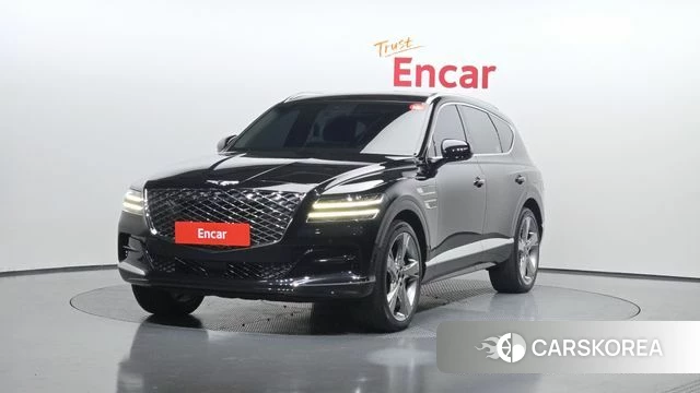 Genesis GV80 2021 Черный из Кореи