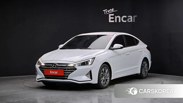 Hyundai The New Avante AD 2019 Белый из Кореи