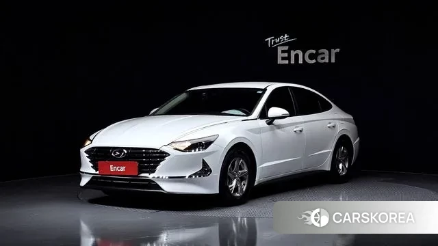Hyundai Sonata (DN8) 2019 Белый из Кореи