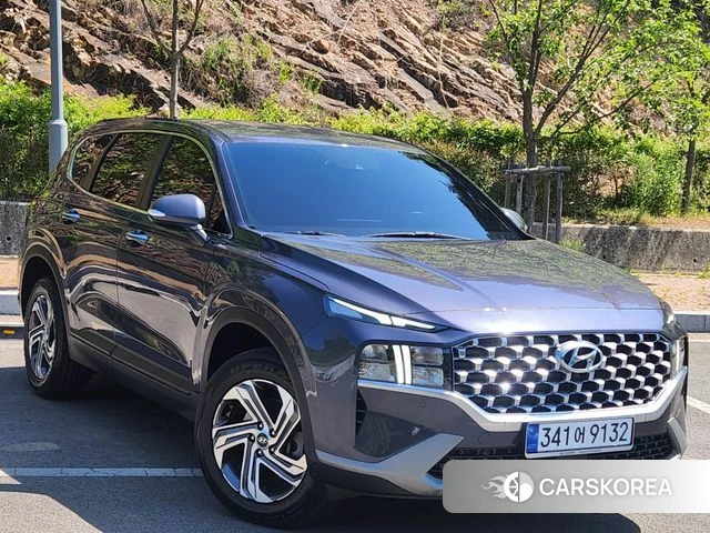 Hyundai The New Santa Fe 2020 Серый из Кореи