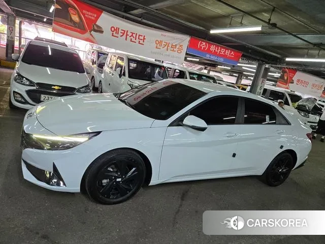 Hyundai Sonata (DN8) 2021 Белый из Кореи