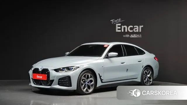 BMW i4 2024 Светло-серебряный цвет из Кореи