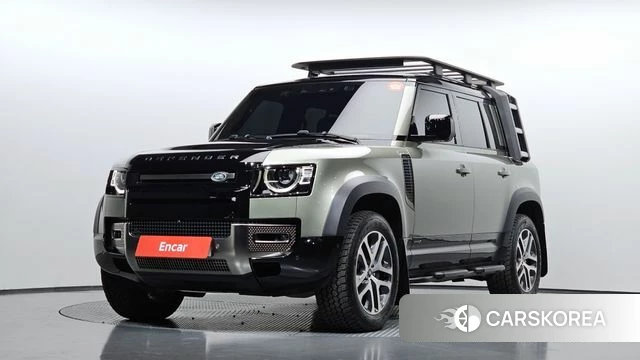 Land Rover Defender (L663) 2023 Зеленый из Кореи