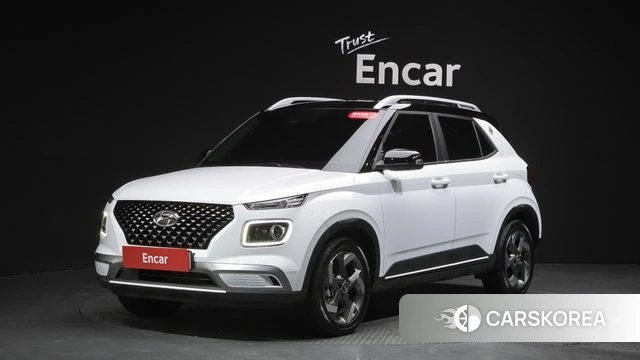 Hyundai Venue 2023 Белый из Кореи